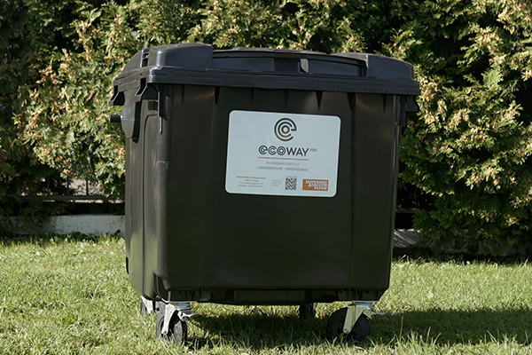 Контейнер для збору ТПВ металевий гарячеоцинкований